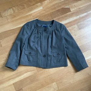 J. Crew Wool Cropped Jacket